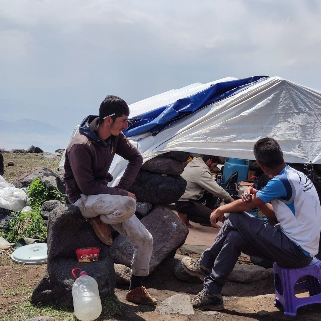 Shepherds on Mount Ararat.